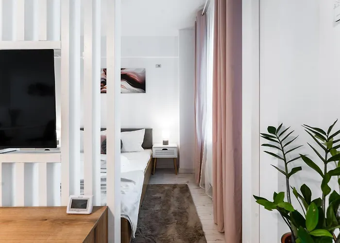 Relax And Cozy Studio- Private Parking - Near Center * Bükreş