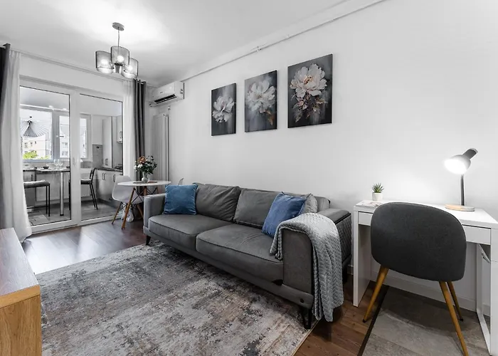 Relax And Cozy Studio- Private Parking - Near Center Daire *